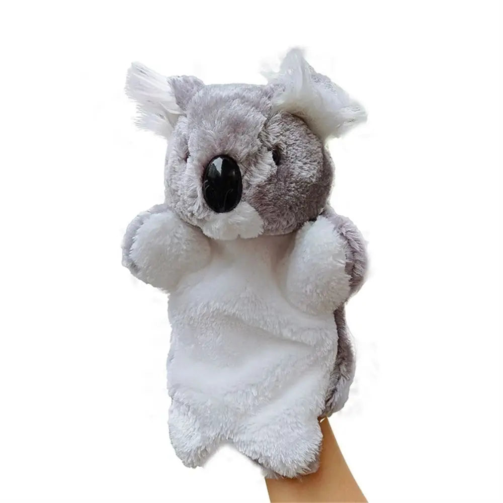 Animal Hand Puppet – Cute Cat Plush Doll for Storytelling & Play | Soft Cartoon Puppet Toy