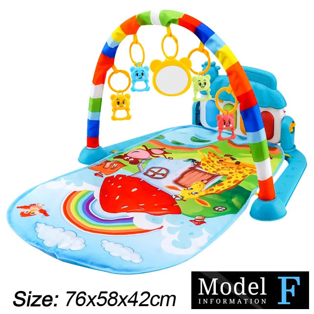Kids Shopping Cart Toy | Musical Pretend Play Supermarket Trolley