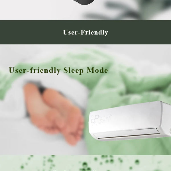 18,000 BTU Wall-Mounted Ductless Mini Split Air Conditioner – Cooling & Heating