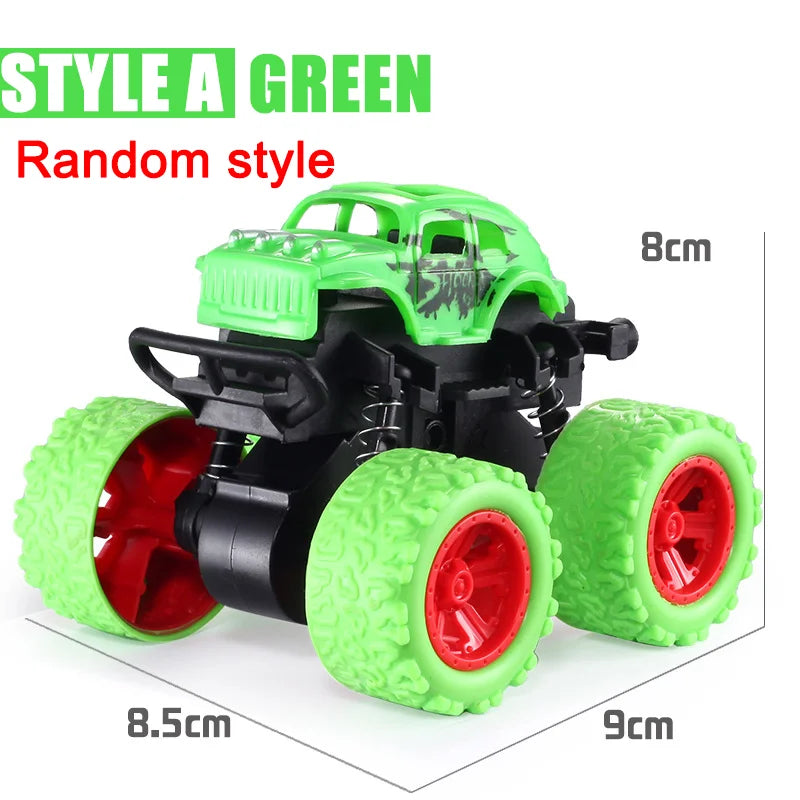 Pull Back Inertial Rotation Car – 4WD Off-Road SUV Racing Toy