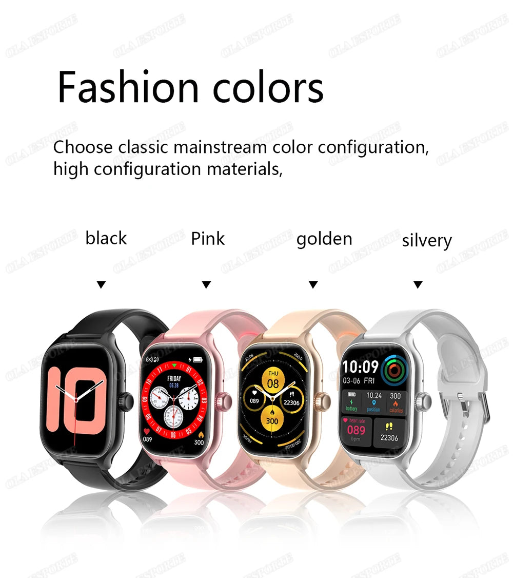 Smart Watch for Android & iOS – 1.83” HD Display with Bluetooth Calling