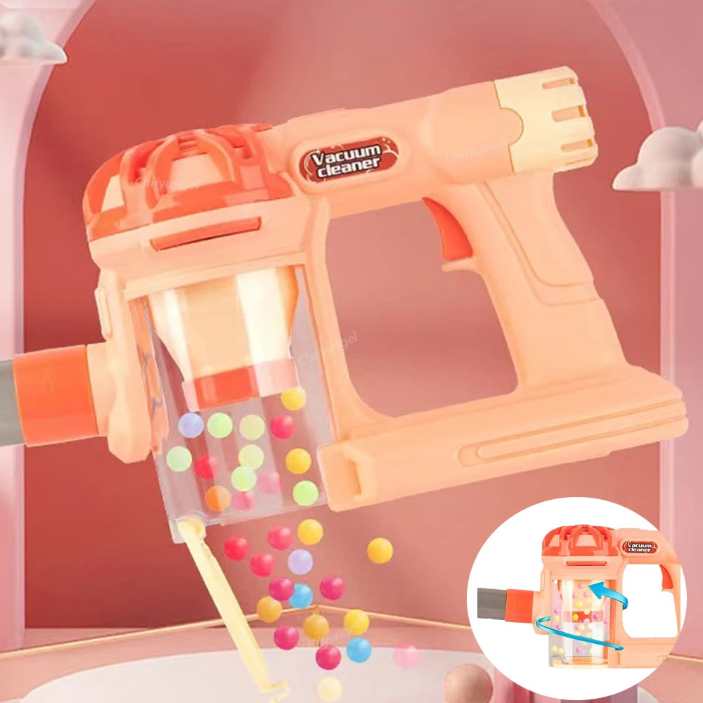 Kids Simulation Electric Vacuum Cleaner | Educational Role Play Cleaning Toy Set