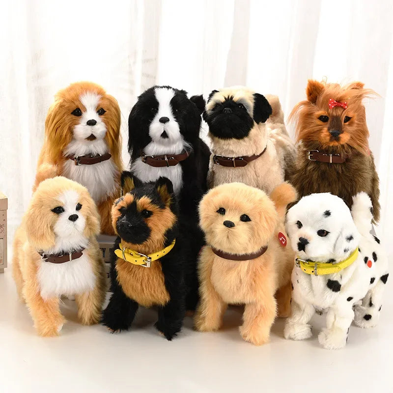 Interactive Electric Plush Dog – Voice-Controlled Walking, Nodding & Singing Pet Toy | Perfect Gift for Kids