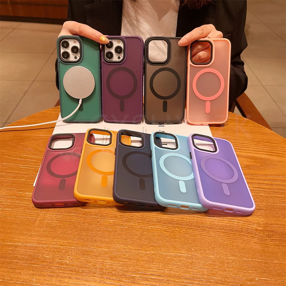 Colorful Magsafing Magnetic Case