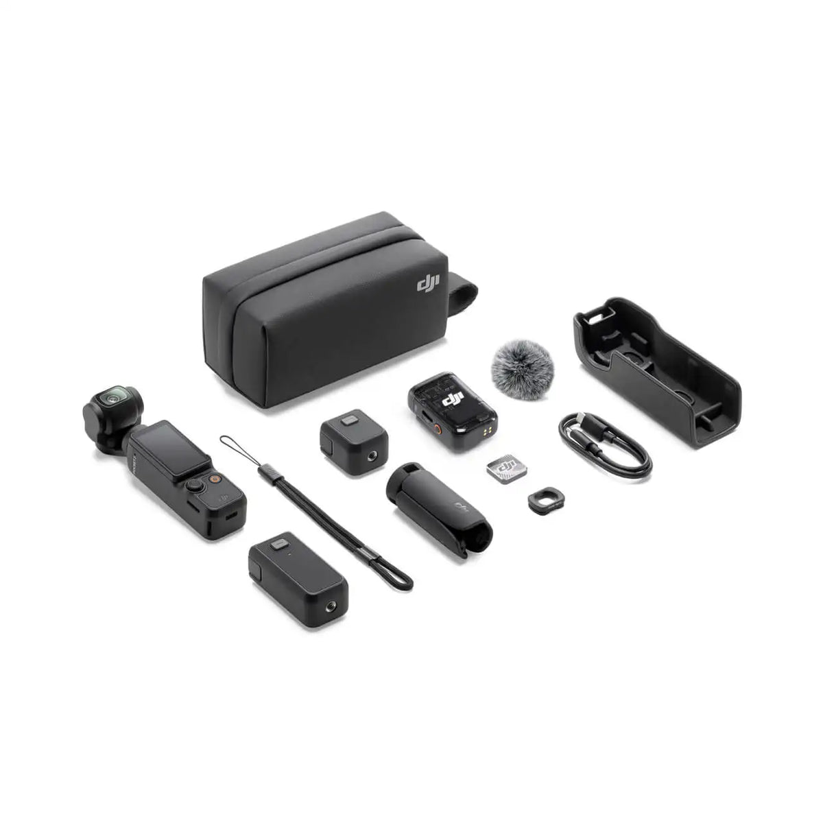 DJI Osmo Pocket 3 — Pocket-Sized 4K Camera with 1-Inch CMOS, 120fps & Rotatable 2" Screen