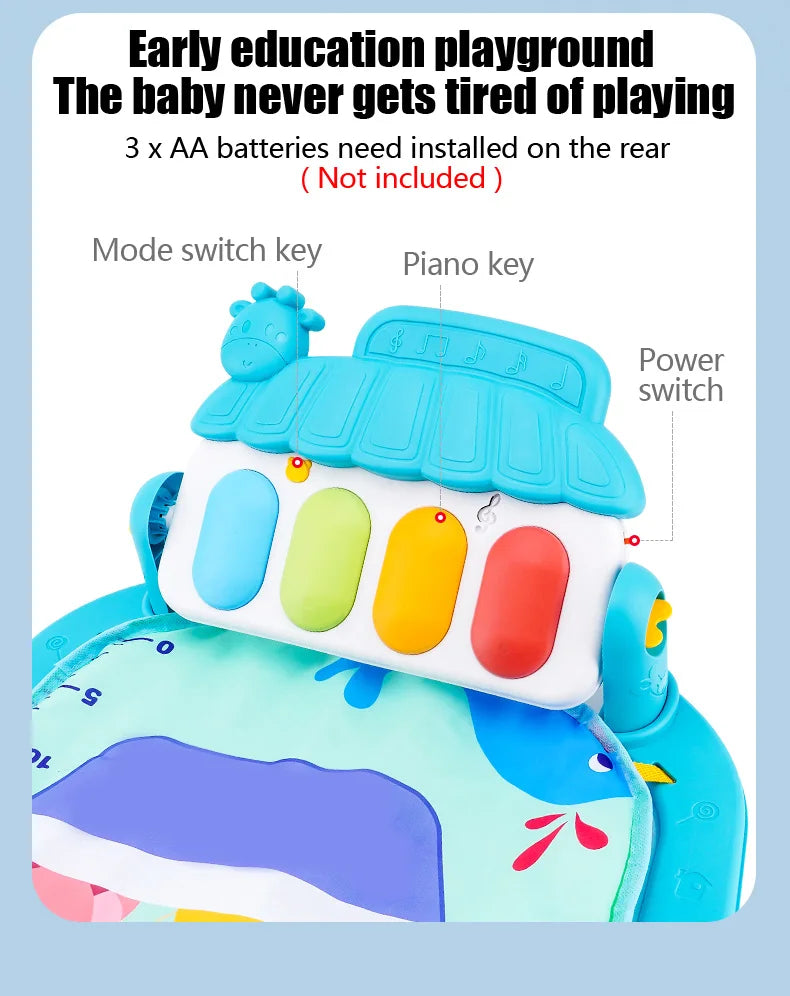 Kids Shopping Cart Toy | Musical Pretend Play Supermarket Trolley