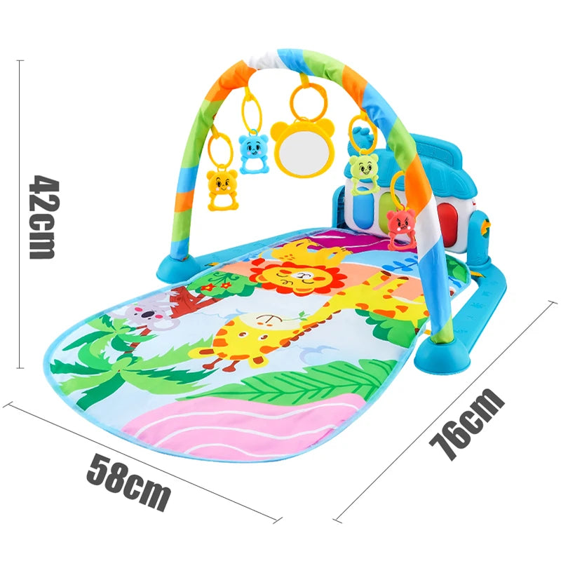 Kids Shopping Cart Toy | Musical Pretend Play Supermarket Trolley