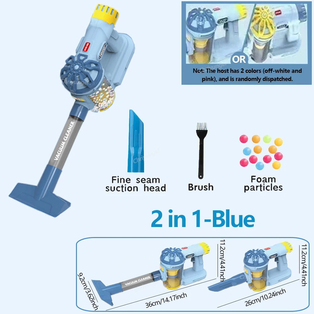 Kids Simulation Electric Vacuum Cleaner | Educational Role Play Cleaning Toy Set