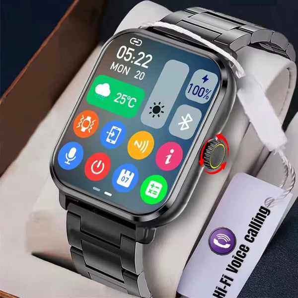 Smart Watch for Android & iOS – 1.83” HD Display with Bluetooth Calling