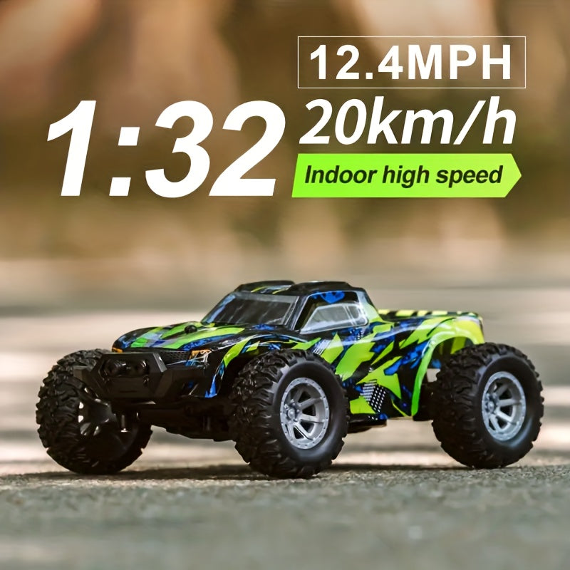 1:32 RC Car – 20km/h High-Speed All-Terrain Off-Road Electric Toy Car