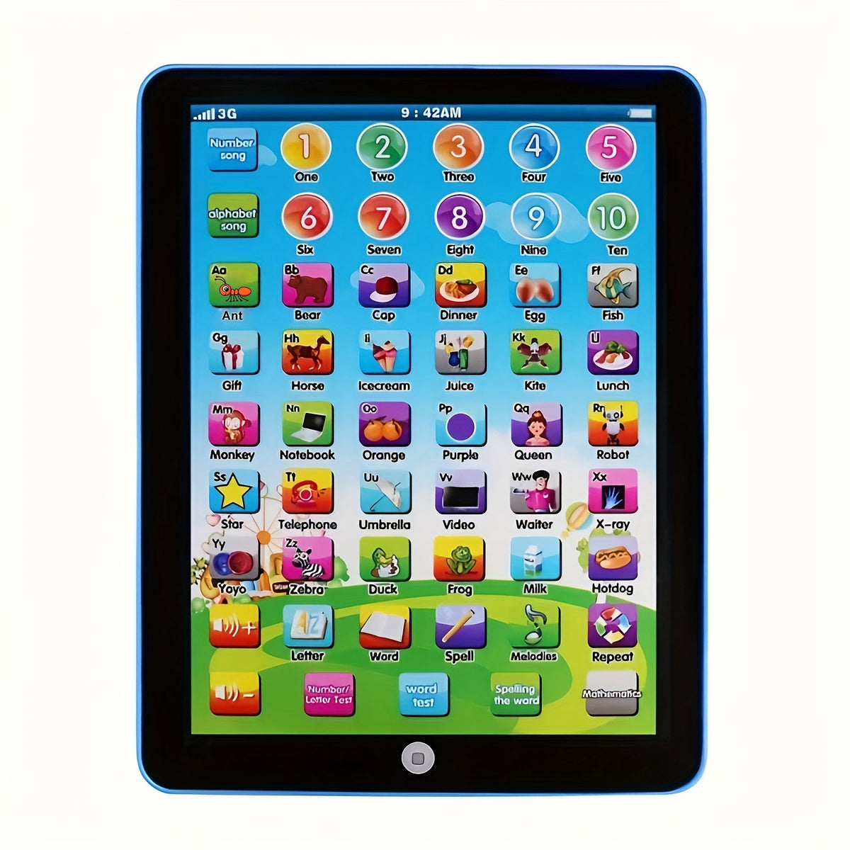 Youngsters’ Educational Tablet Toy – Fun Learning Pad for Boys & Girls