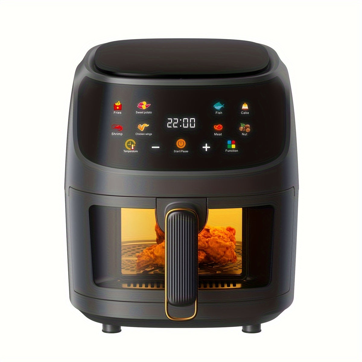 🍗 6L Electric Air Fryer Oven | Smart Touch Control & Multifunctional Cooking