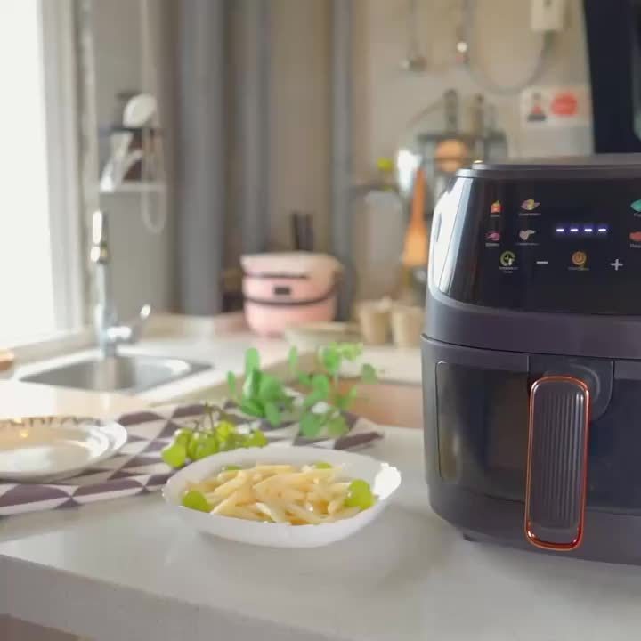 🍗 6L Electric Air Fryer Oven | Smart Touch Control & Multifunctional Cooking