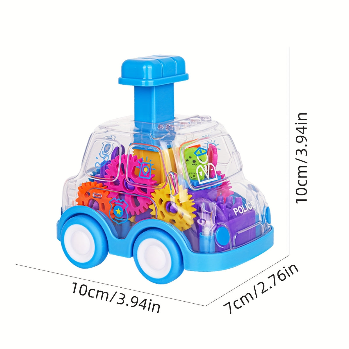 Children Press Car Boy – 3-in-1 Inertia Pull Back Car