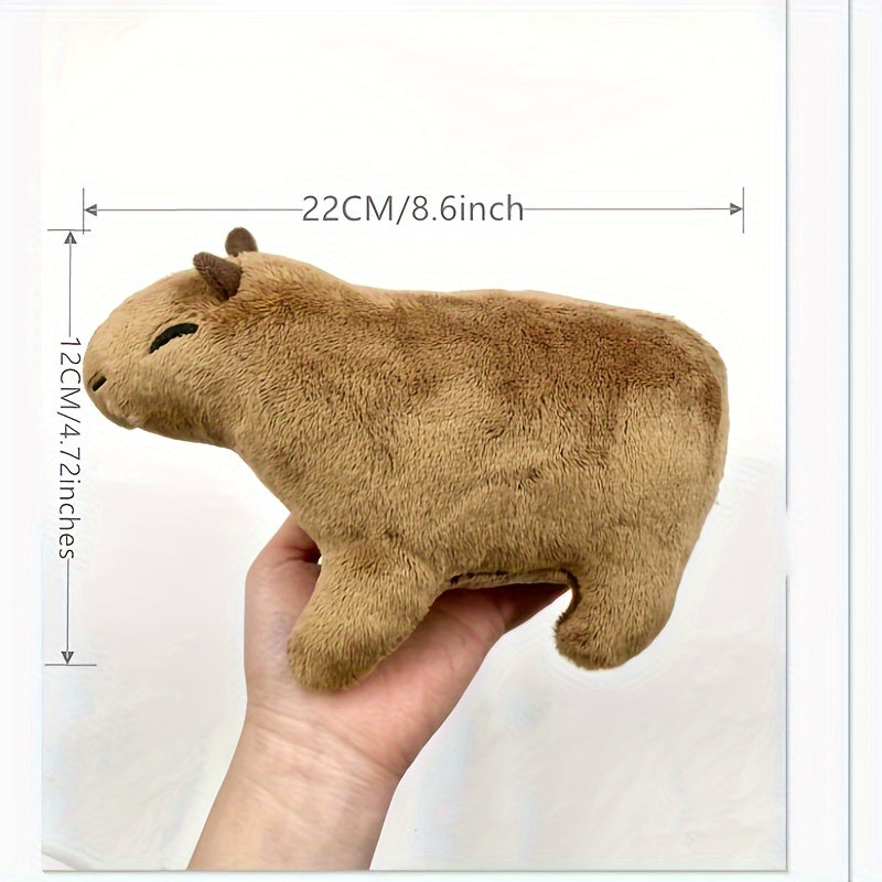 8.8" Capybara Plush Toy – Soft & Lifelike Stuffed Animal