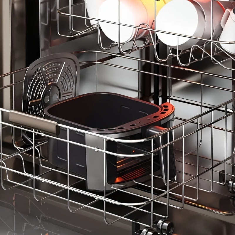 🍗 6L Electric Air Fryer Oven | Smart Touch Control & Multifunctional Cooking