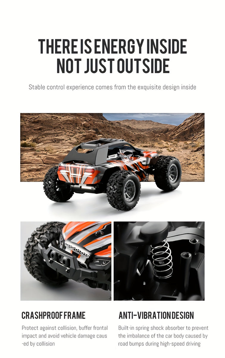 1:32 RC Car – 20km/h High-Speed All-Terrain Off-Road Electric Toy Car