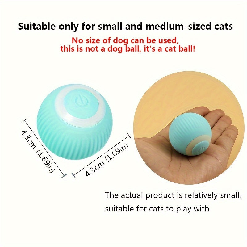 Cat Ball Toy – Automatic Rolling Ball for Endless Fun