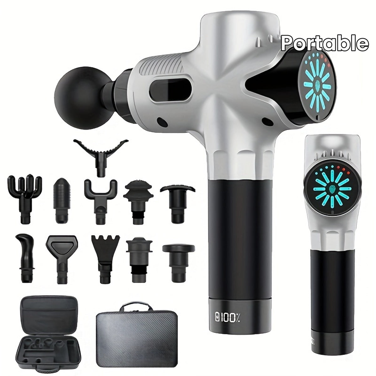 RelaxPro Massage Gun – Deep Muscle Relief & Fast Recovery