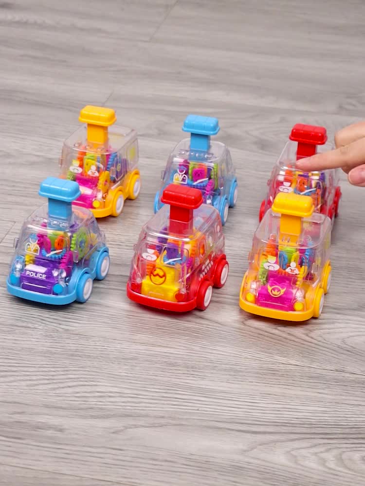 Children Press Car Boy – 3-in-1 Inertia Pull Back Car